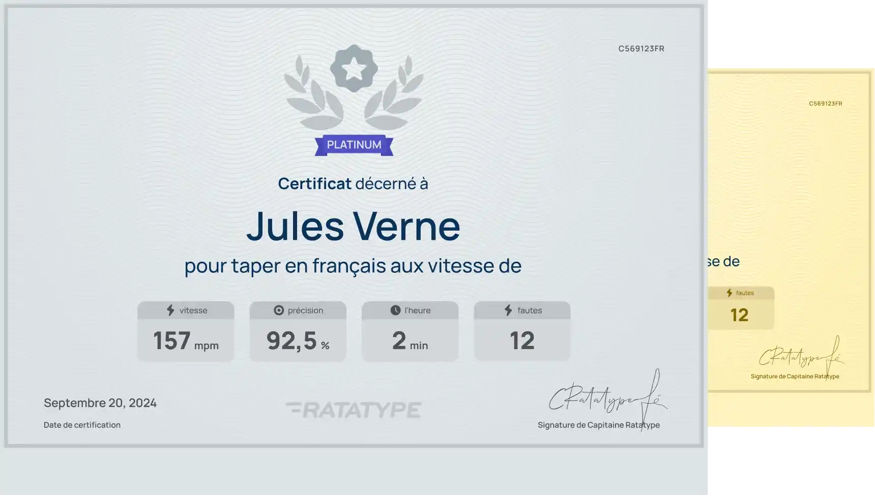 Obtenez un certificat